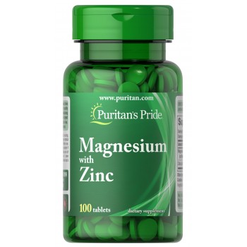 Puritan`s Pride Magnesium with Zinc 100 tab